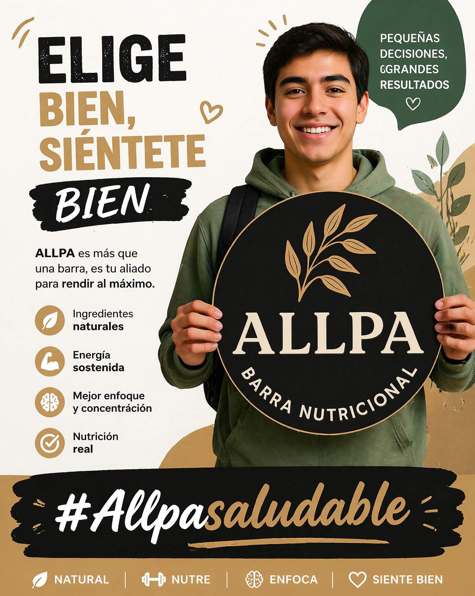 hasme un cartel para que un estudiante lo agarre con el #...