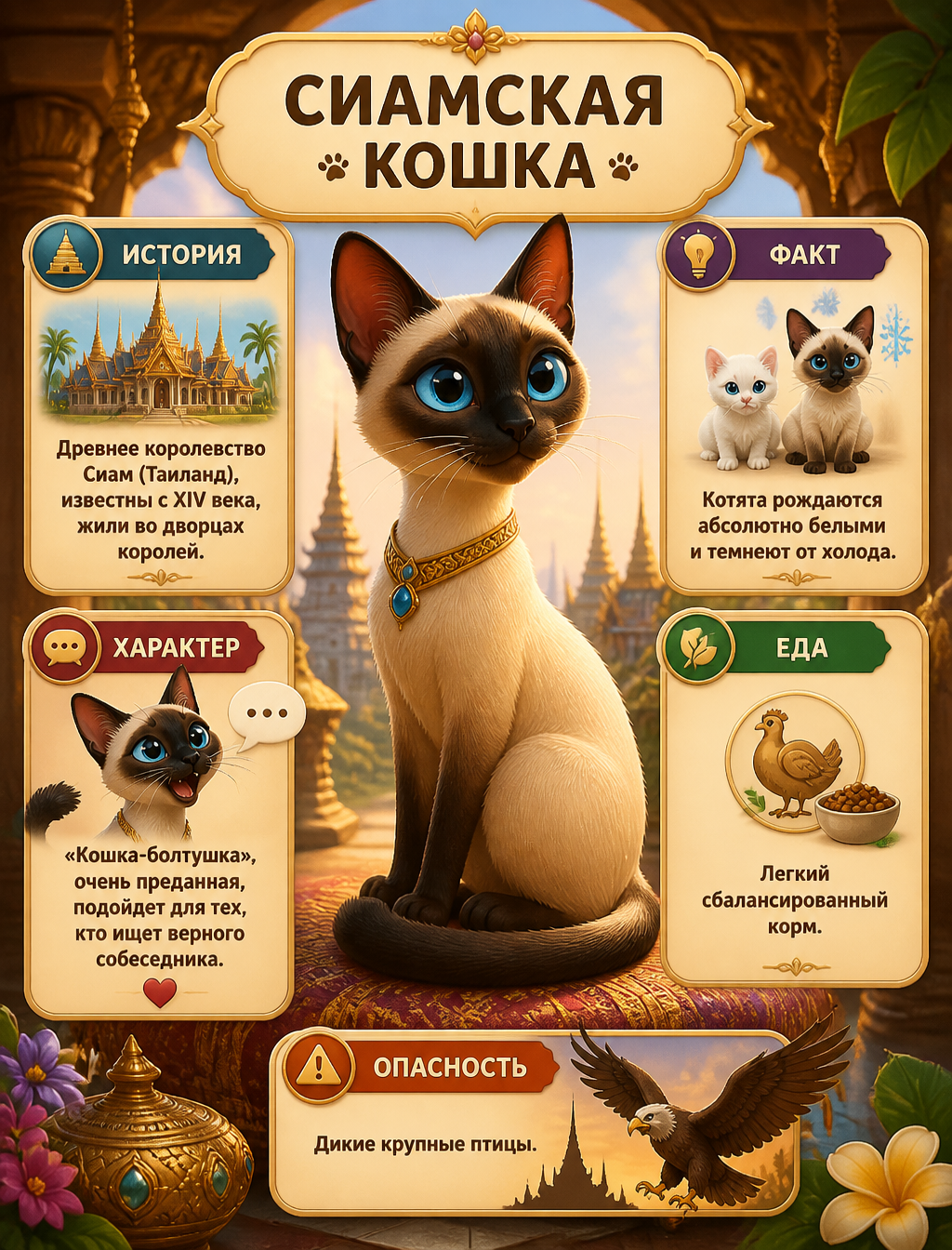 Детская обучающая инфографика, стиль Pixar 3D. Изображена...