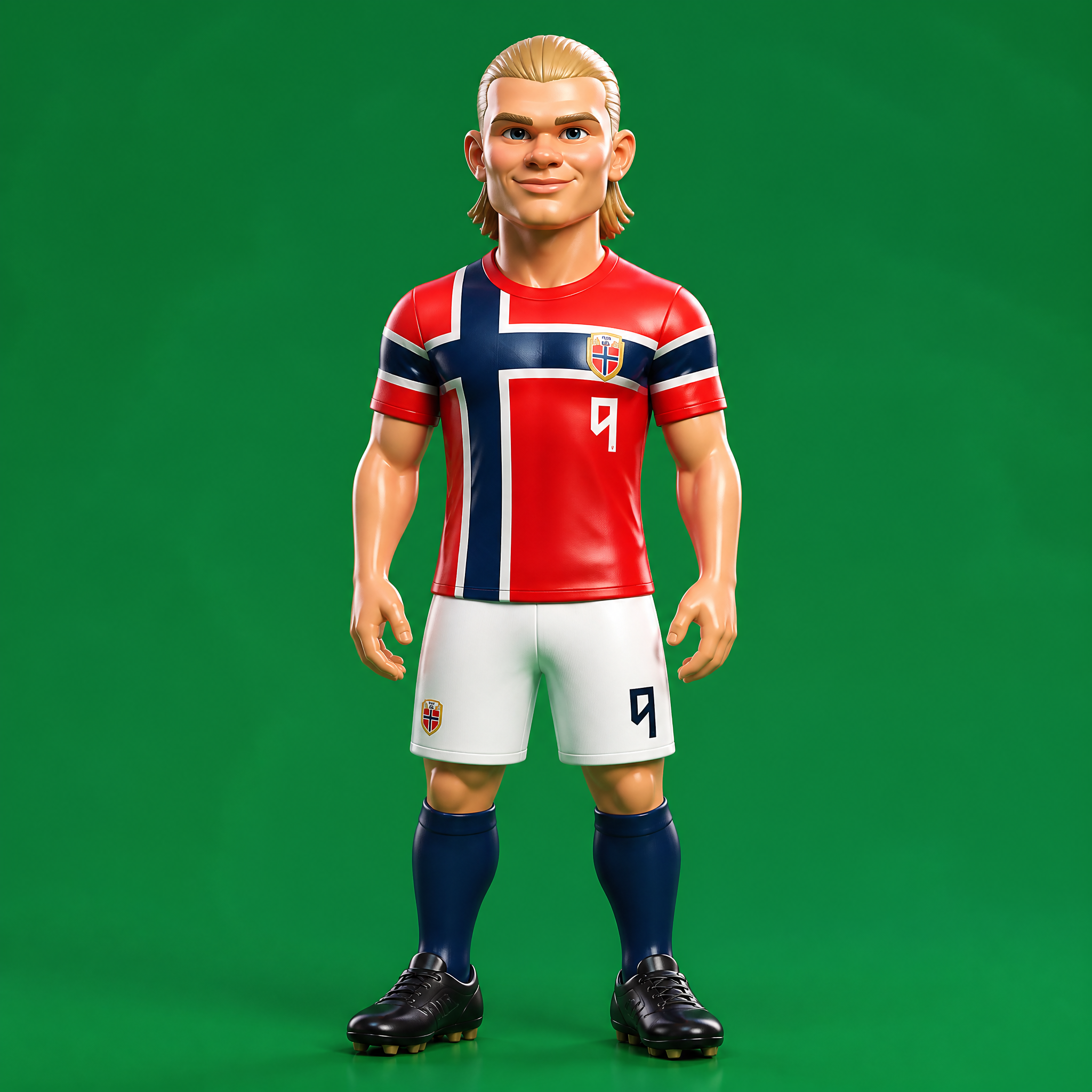 Create an illustration of Erling Braut Haaland (Norway na...