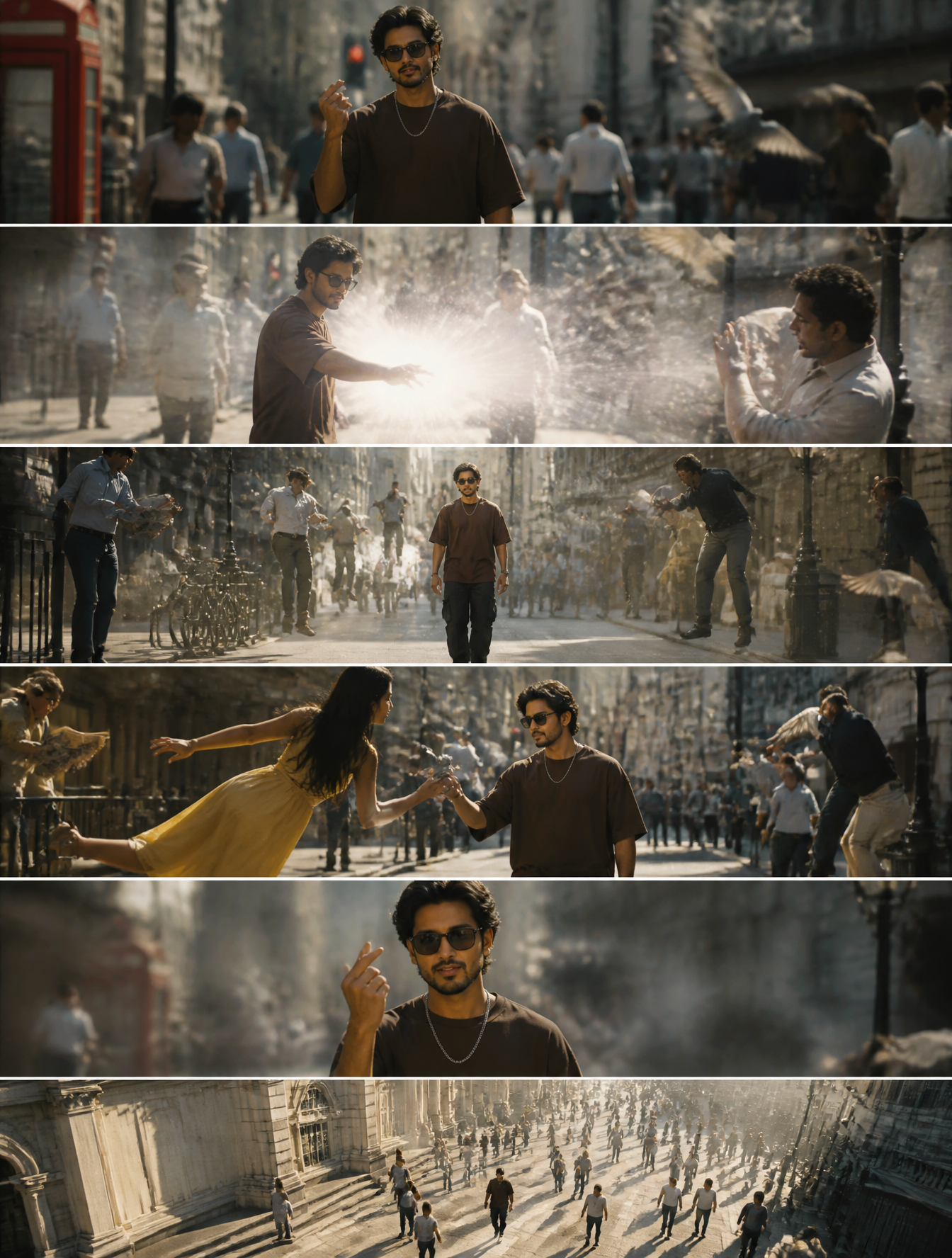 Ultra-realistic cinematic live-action, inspired by Incept...