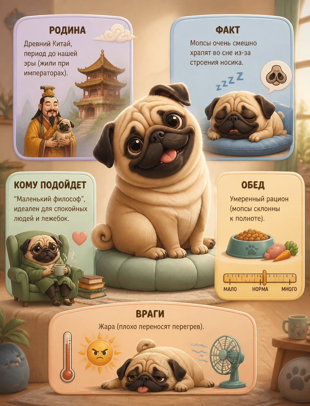 Мультяшная инфографика для детей в стиле Pixar. В центре ...